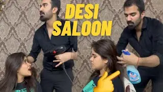 DESI SALOON (BTS VIDEO) ft. @dharnadurga