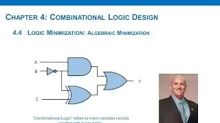 4.4(a) - Combinational Logic Minimization: Algebraic