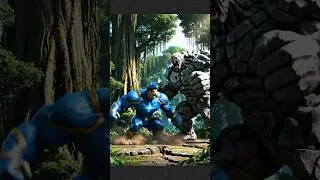 Epic Super Strength Fight 💥 | Cinematic CGI Battle AI Short #EpicFight #CGIFight #AIVideo
