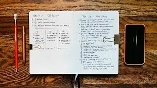 Weekend Planning & Reviews in the Bullet Journal [Bite Size BuJo]