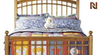 Pulaski Bearrific Youth Complete Full Bed 6331+70+71+72