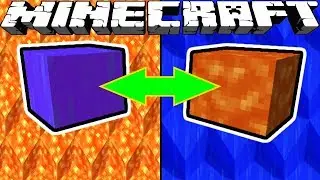 Jika Air Dan Lahar Bertukar Tempat - Minecraft Machinima Indonesia