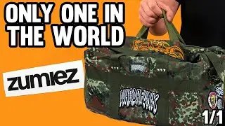 Мы изготовили уникальную военную спортивную сумку для Zumiez!