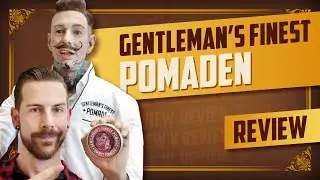 Echtes Pomade-KUNSTWERK! | Gentleman's Finest Pomaden Review | english subtitles