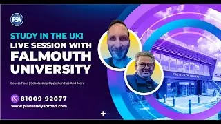 Falmouth University Review | Study in the UK for Indians | PSA | Course Fees & Scholarships
