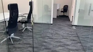 Fitted Office with Glass Partition In Fifty One Tower, Business Bay