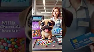 SECRET Mission! Cute Frenchie Buys CHOCOLATE BEANS for His Little Owner! 💖🐶#shorts #cute #dog