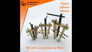 Vam 2 c&agrave;ng th&aacute;o v&ograve;ng bi bằng th&eacute;p - bearing puller