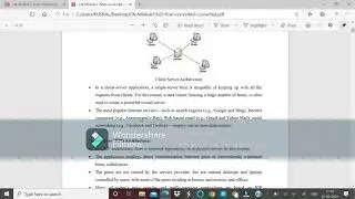 Client sever and p2p architecture: Computer Networks ,VTU 18CS52