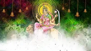 Navratri 6th Day || Maa Katyayni Devi Background Video Graphics || Lord Krishna TV
