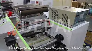 Stack Flexo Printing Machine From Hangzhou Depai Machine
