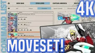 Star-Lord Full Movelist & Inputs!!! - MARVEL Tōkon: Closed Beta 