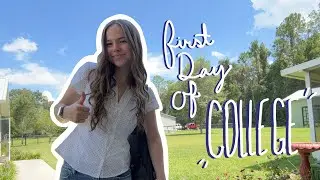 *Realistic* First Day Of College!