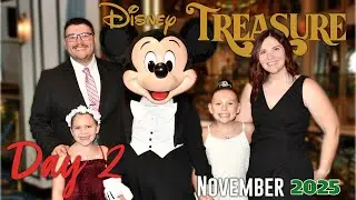 Disney Treasure 2025: Day 2 At Sea