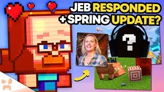 JEB RESPONDS TO MINECRAFT'S NEW VANILLA BOSS + 26.1 UPDATE CLUES?!