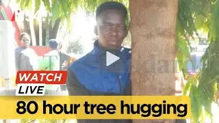 Murang&rsquo;a Man Begins 80-Hour Tree-Hugging Challenge&ndash; News54