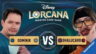 Disney Lorcana - Das Duell Dhalucard vs. Dominik (Radio Nukular) | Amethyst-Rubin vs. Saphir-Stahl