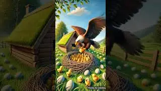 &ldquo;Among many chicks, fate chose one&hellip; the hawk took it away 💔&rdquo;#SadStory #EmotionalVideo #HeartTouching