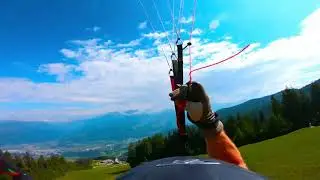 Speedflying with Swing Mirage rs 11 - riding the slopes in the summer (review)