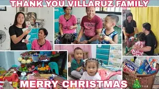 THANK YOU PO FAMILY VILLARUZ SA CHRISTMAS GIFT🎄🎁 MERRY CHRISTMAS FROM GLORIA & TENA FAMILY 😇🙏