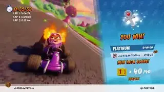 (World Record) CTR: Nitro-Fueled - Coco Park Relic Race in 15.32