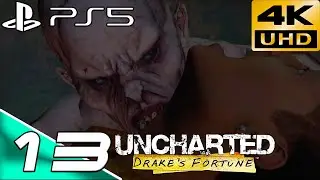 Uncharted 1: Судьба Дрейка. Глава 16, 17, 18, 19 | 4k 60FPS