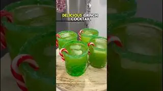 Grinch Cocktail #christmascocktails