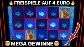 Fishin Frenzy auf 4 Euro 💶 15 Freispiele MEGA GEWINN 💰 Automat Spielhalle