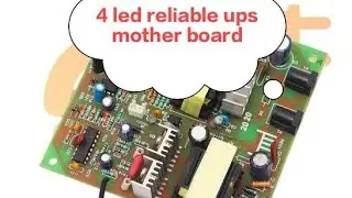 4 LED reliable  UPS mother board