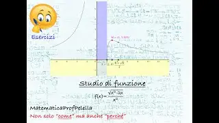 Studio di funzione: irrazionale fratta