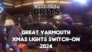 Counterfeit Brits - Great Yarmouth Christmas lights switch-on 2024 | Britpop tribute