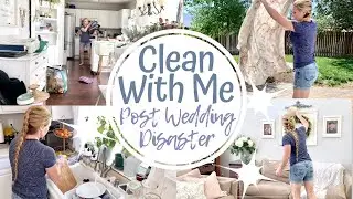 Post Wedding Disaster Clean Up | Extreme Clean | Very Satisfying Cleaning Motivation