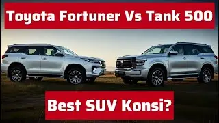 Tank 500 vs Toyota Fortuner in Pakistan 2026 - Best SUV?