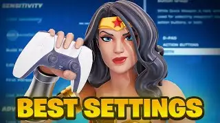 *NEW* Best Controller Settings + Sensitivity For Fortnite Chapter 7! (PS4/PS5/XBOX/PC)