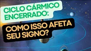 Ciclo C&aacute;rmico Encerrado Como Isso Afeta Seu Signo?