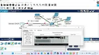 6 - Configuration d'un routeur Cisco comme un serveur DHCP sous Packet Tracer