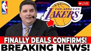 IT EXPLODED ON THE WEB! NBA CONFIRMS NEW TRADE FOR THE LAKERS! LOS ANGELES LAKERS NEWS
