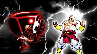 Luffy Haki V3 OP VS Limit Break Broly SSJ4 V6 OP in Mugen