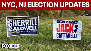 2025 election update: The latest on the NJ governor's race, NYC mayoral race