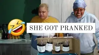 SHE GOT PRANKED🤣🤣||CRAZY MYSTERY DRINK CHALLENGE 🤣🤣😅