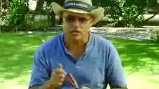 Screw Driver Test for Dry Spots in Grass
