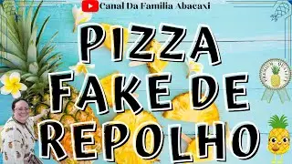 Pizza Fake de Repolho