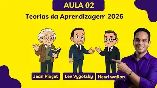 AULA 02 - PIAGET VYGOTSKY E WALLON - TEORIAS DA APRENDIZAGEM - 2026!