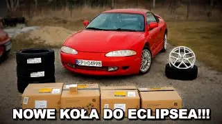 NOWE KOŁA NA LATO DO ECLIPSEa!!! | Mitsubishi Eclipse 2G