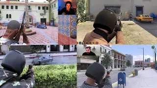 Lang's Crew Push the Mandem Block (Multiple POVs) | GTA RP NoPixel 3.0