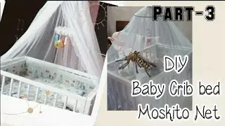 Baby 👶Crib Bed Moskito🦟🦟 net|| Crib bed net for babys