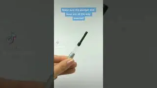How to fill a fountain pen with bottled ink
