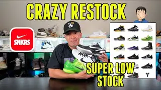 CRAZY RESTOCK !!! KOBE DAY'S TOMORROW BUT NOT LOOKING GOOD 🤦&zwj;♂️ | SHOCK DROP ON SNKR APP