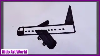 Aeroplane drawing of airplane✈️easy step by step #drawing#shafsvideos#art#creativity#aeroplane#jahaz
