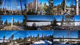 🇩🇪 Silent Hiking 🌳🌍🌳 Harz: Oderteich: Rundwanderweg: Highland Mountains in Germany: Walking: Loop